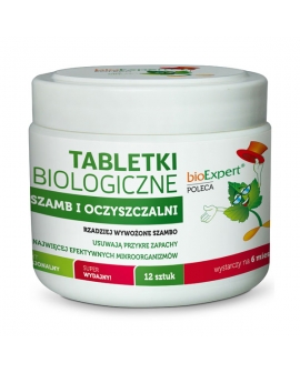 Средство для септиков и выгребных ям bioExpert® - Вид упаковки - 12 табл.